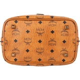 MCM Monogram Visetos Drawstring Bucket Handbag