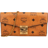 MCM Monogram Visetos Patricia Wallet On Chain Crossbody Bag