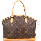 Louis Vuitton Monogram Canvas Lockit Horizontal GM Handbag