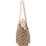 [🔄️B11 / F04] Gucci Monogram GG Canvas Abbey D-Ring Tote Shoulder Bag - vintageandkickz