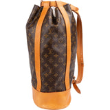 Louis Vuitton Monogram Canvas Randonnee GM Backpack Shoulder Bag
