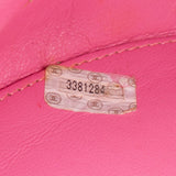 Chanel Iconic Quilted Patent Leather Round Vanity Handbag