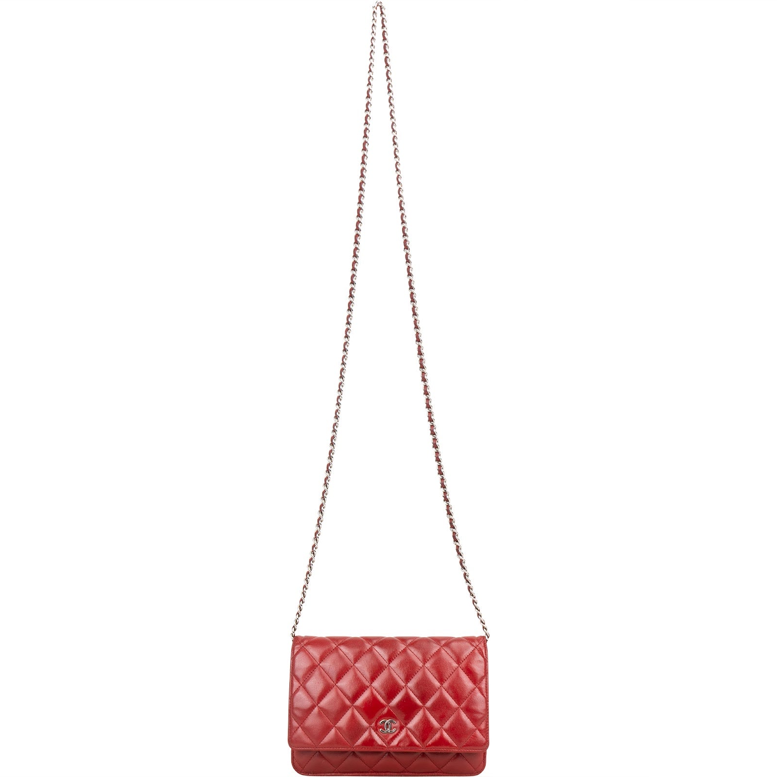 [🔄️B20 / F19] Chanel Quilted Calfskin on Chain Wallet - vintageandkickz