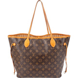 Louis Vuitton Monogram Canvas Neverfull MM Shoulder Bag