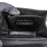 Salvatore Ferragamo Leather Gancini Flap Crossbody Bag