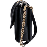 Chanel Stitching Leather CC Boy Single Flap Crossbody Bag