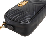 Gucci ChevronLeather GG Marmont Camera Crossbody Bag