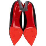 Christian Louboutin Black Leather Asticoc Pumps (37)