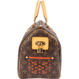 Louis Vuitton Limited Monogram Perforated Canvas Speedy 30 Handbag