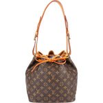 Louis Vuitton Monogram Canvas Sac Noé Petit Shoulder Bag - vintageandkickz