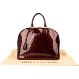 Louis Vuitton Monogram Vernis Alma GM Handbag