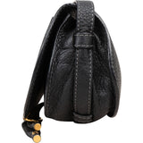 Chloé Grained Calfskin Marcie Mini Saddle Crossbody Bag