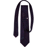 Bvlgari Swirl Print Silk Tie Krawatte