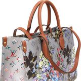 Louis Vuitton Limited Monogram Tufted Garden Urs Fischer OnTheGo MM Shoulder Bag