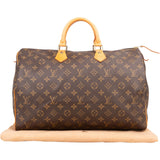 Louis Vuitton Monogram Canvas Speedy 40 Handbag