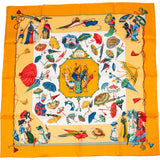 Hermès Ombrelles et Parapluies Silk Carre 90 Scarf Tuch