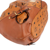 MCM Monogram Visetos Drawstring Hobo Shoulder Bag