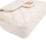 Chanel Quilted Leather Wavy CC Lucky Number 5 Small Crossbody Bag