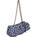 Christian Louboutin Silk Polka Dot Loubie Shoulder Bag