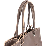 Loewe Leather Anagram Perforated Amazona Shopper Tote Handbag