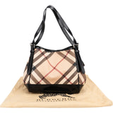 Burberry Nova-Check Monogram Patent Leather Canterbury Tote Shoulder Bag