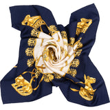 Hermès Les Cavaliers d'Or Silk 90 Scarf Tuch