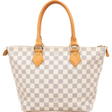 Louis Vuitton Monogram Damier Azur Canvas Saleya PM Handbag