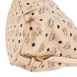 MCM Monogram Visetos Hobo Shoulder Bag
