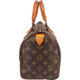 Louis Vuitton Monogram Canvas Speedy 25 Handbag