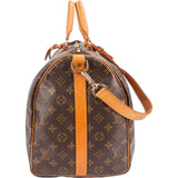 Louis Vuitton Monogram Canvas Keepall 50 Bandoulière Travel Bag