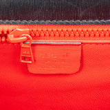 Celine Vintage Calfskin Box Circle Emblem Flap Crossbody Bag