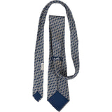 Hermès Printed Chain Silk Tie Krawatte