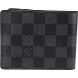 Louis Vuitton Monogram Damier Graphite Canvas Slender Multiple Wallet N62663