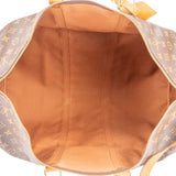 Louis Vuitton Monogram Canvas Keepall 55 Bandoulière Travel Bag