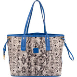 MCM Monogram Visetos Liz Reversible Shopper Shoulder Bag
