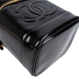 Chanel Patent Leather Vanity CC Handbag