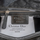 Christian Dior Patent Cannage Leather Large Lady Dior Handbag