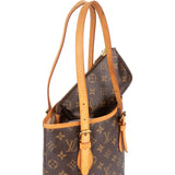 Louis Vuitton Monogram Canvas Bucket PM Shoulder Bag