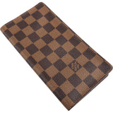 Louis Vuitton Monogram Damier Ebene Brazza Long Wallet
