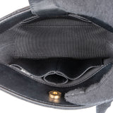 Chanel Quilted Lambskin Camera Pouch Heart Chain Crossbody Bag