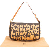 Louis Vuitton Limited Monogram Graffiti Pochette Accessoires Handbag