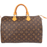 Louis Vuitton Monogram Canvas Speedy 35 Handbag