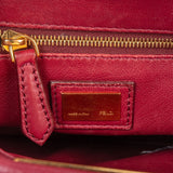 Fendi Leather Peekaboo Mini Handbag