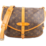 Louis Vuitton Monogram Canvas Saumur 30 Crossbody Bag