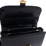 Céline Boxcalf Leather Carriage Triomphe Shoulder Bag