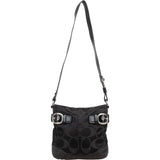 Coach Monogram Signature Buckle Tote Crossbody Bag