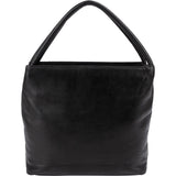 Prada Black Nappa Leather Triangle Tote Handbag