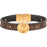 Louis Vuitton Monogram Canvas Reversible Circle Mini Bracelet