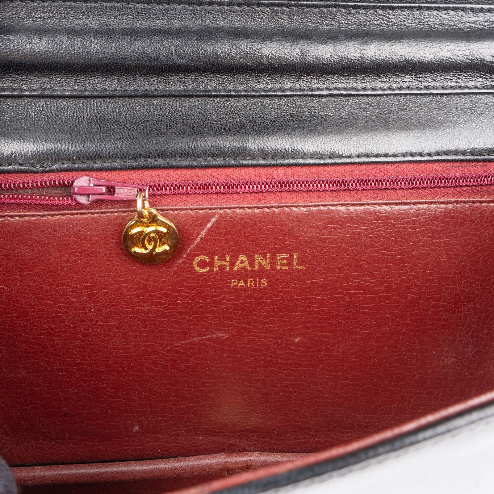 [🔄️B08 / F14] Chanel Quilted Lambskin Medium Double Flap Crossbody Bag - vintageandkickz