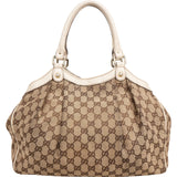 Gucci Monogram GG Canvas Sukey Handbag